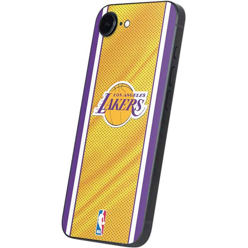 NBA Los Angeles Lakers Home Jersey iPhone 16e Skin