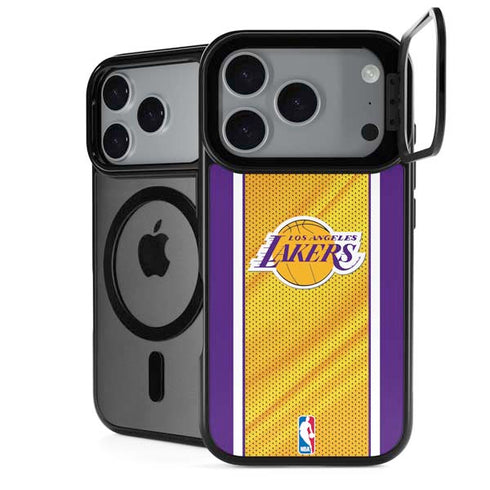 NBA Los Angeles Lakers Home Jersey iPhone 18 Pro Kickstand Case