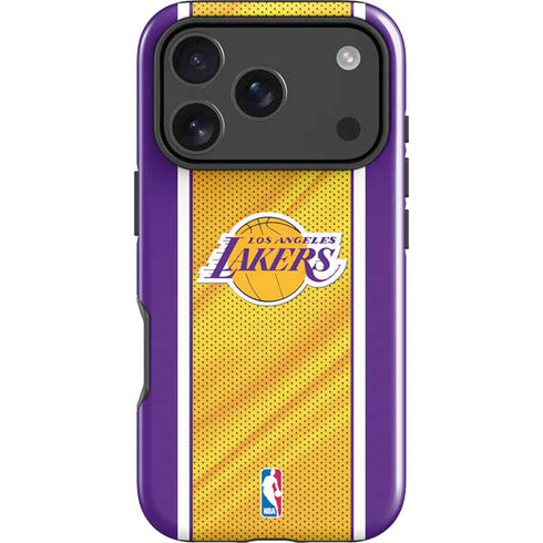 NBA Los Angeles Lakers Home Jersey iPhone 18 Pro Max Impact Case