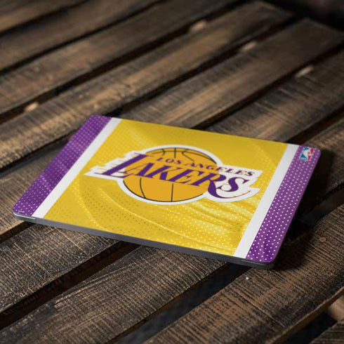 NBA Los Angeles Lakers Home Jersey Apple MacBook Air Skin
