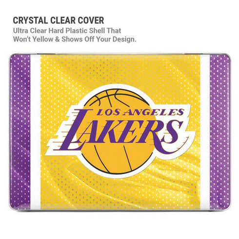NBA Los Angeles Lakers Home Jersey MacBook Pro 14in (2021-24) Case plus Skin