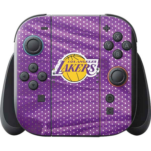 NBA Los Angeles Lakers Home Jersey Nintendo Switch 2 (2025) with Joy-Con Skin