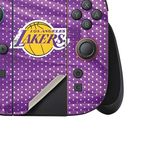 NBA Los Angeles Lakers Home Jersey Nintendo Switch 2 (2025) Joy-Con Controller Skin