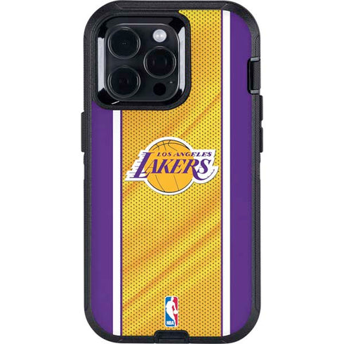 NBA Los Angeles Lakers Home Jersey Otterbox Defender iPhone Skin