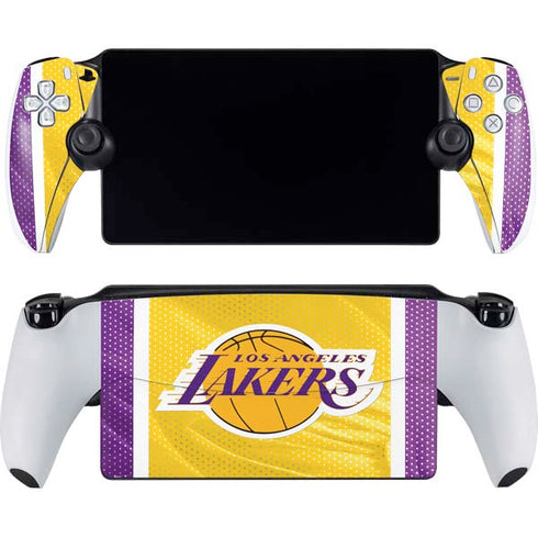 NBA Los Angeles Lakers Home Jersey PlayStation Portal Remote Player Skin