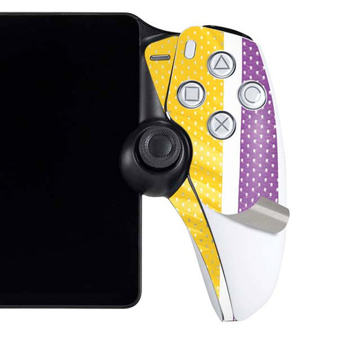 NBA Los Angeles Lakers Home Jersey PlayStation Portal Remote Player Skin