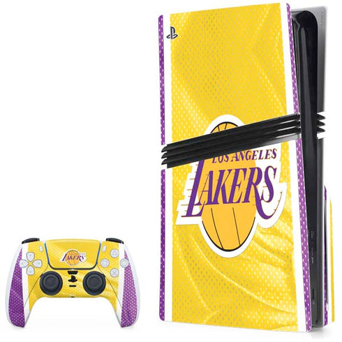 NBA Los Angeles Lakers Home Jersey PS5 Pro Disk Bundle Skin