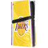 NBA Los Angeles Lakers Home Jersey PS5 Pro Disk Console Skin