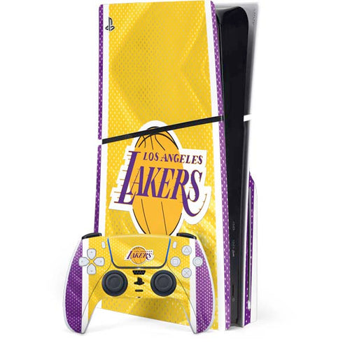 NBA Los Angeles Lakers Home Jersey PlayStation PS5 Skins