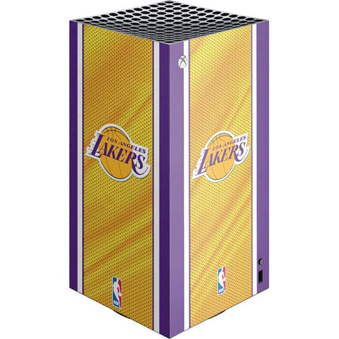 NBA Los Angeles Lakers Home Jersey XBox Series X Digital Edition Console Skin