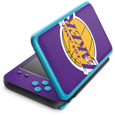 NBA Los Angeles Lakers Large Logo Nintendo Skins