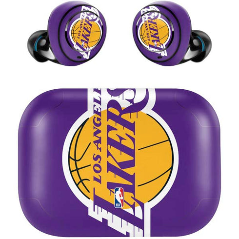 NBA Los Angeles Lakers Large Logo Amazon Echo Buds Skin
