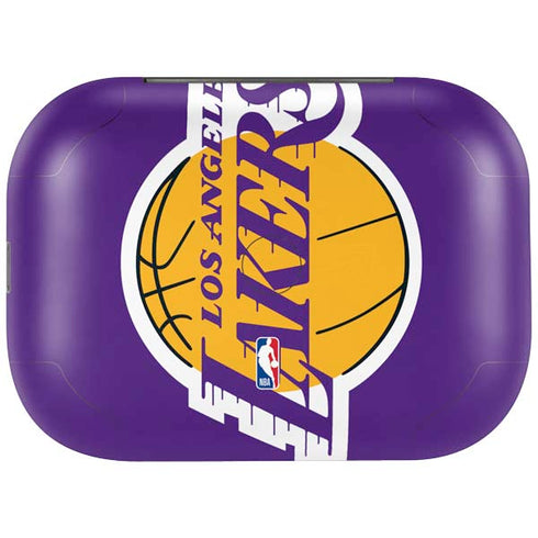 NBA Los Angeles Lakers Large Logo Amazon Echo Buds Skin