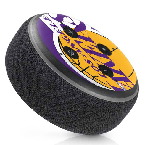 NBA Los Angeles Lakers Large Logo Amazon Echo Dot Skin