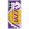 NBA Los Angeles Lakers Large Logo Gabb Phone 4 Clear Case