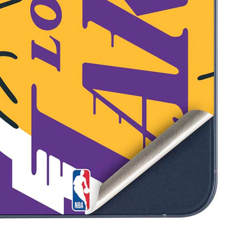 NBA Los Angeles Lakers Large Logo Galaxy A35 5G Skin