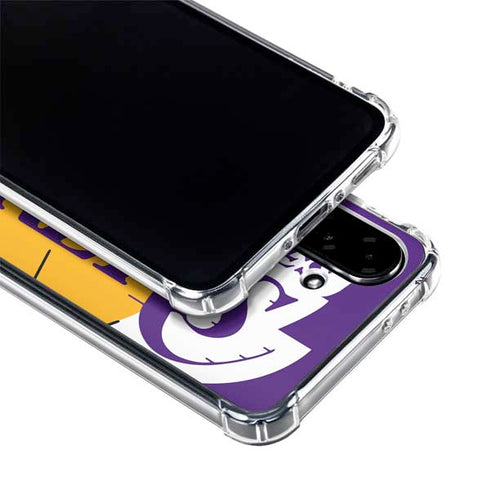 NBA Los Angeles Lakers Large Logo Galaxy A36 5G Clear Case