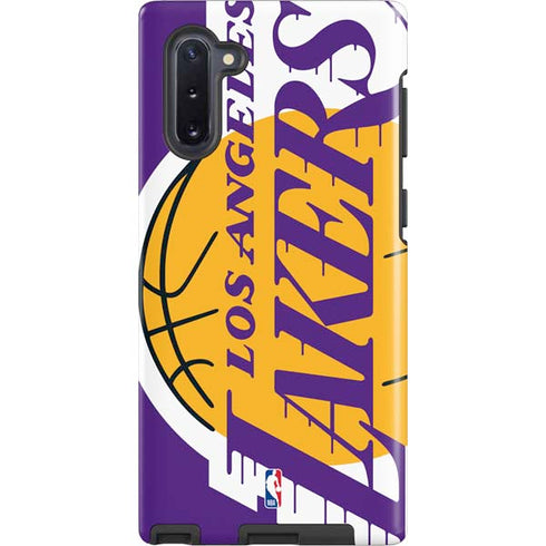 NBA Los Angeles Lakers Large Logo Galaxy Cases