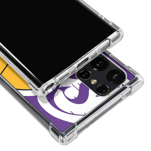 NBA Los Angeles Lakers Large Logo Galaxy S23 Ultra Clear Case
