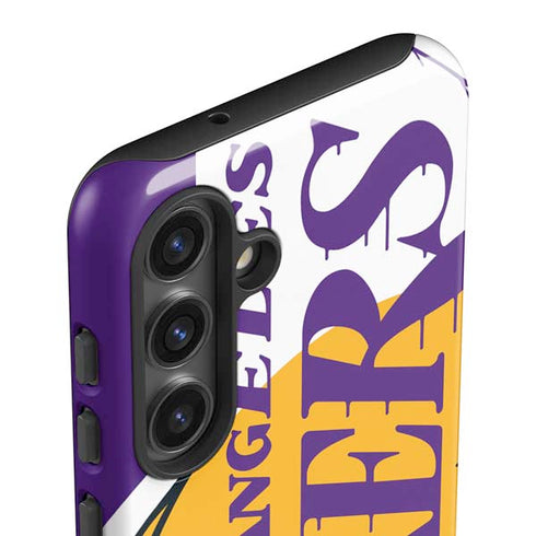 NBA Los Angeles Lakers Large Logo Galaxy S25 Impact Case