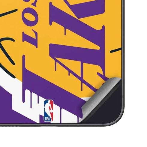 NBA Los Angeles Lakers Large Logo Galaxy S25 Skin