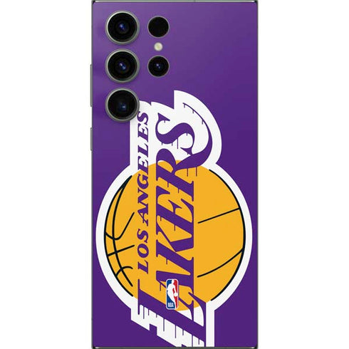 NBA Los Angeles Lakers Large Logo Galaxy S24 Ultra Skin