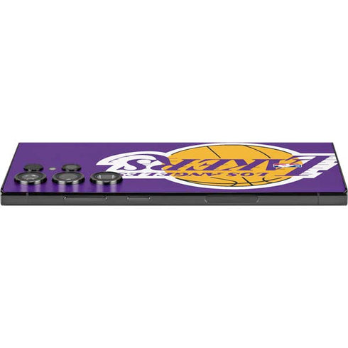 NBA Los Angeles Lakers Large Logo Galaxy S25 Ultra Skin