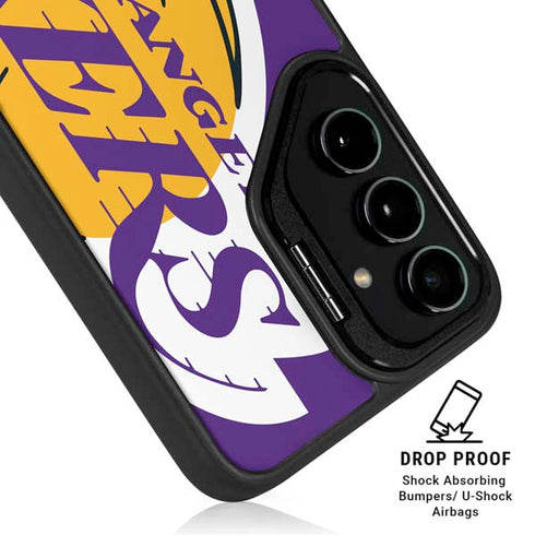 NBA Los Angeles Lakers Large Logo Galaxy S26 Kickstand Case