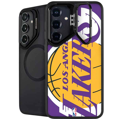 NBA Los Angeles Lakers Large Logo Galaxy S26 Plus Kickstand Case