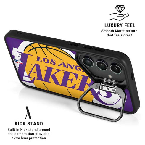 NBA Los Angeles Lakers Large Logo Galaxy S26 Plus Kickstand Case