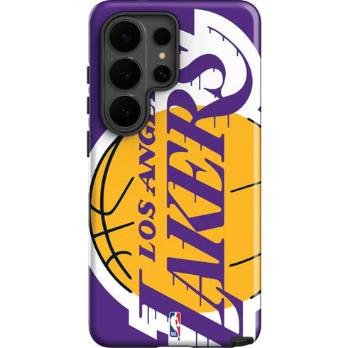 NBA Los Angeles Lakers Large Logo Galaxy S26 Ultra Impact Case