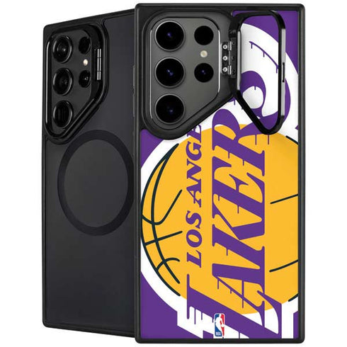 NBA Los Angeles Lakers Large Logo Galaxy S26 Ultra Kickstand Case