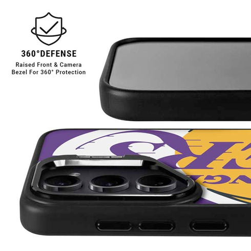 NBA Los Angeles Lakers Large Logo Galaxy S26 Ultra Kickstand Case