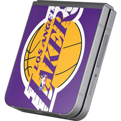 NBA Los Angeles Lakers Large Logo Galaxy Z Flip6 Skin