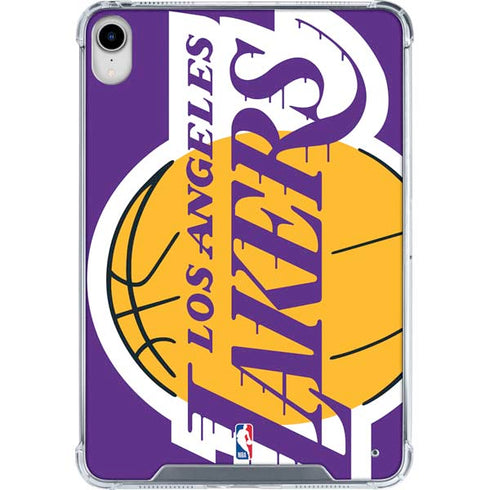 NBA Los Angeles Lakers Large Logo iPad 11th Gen (2025) Clear Case