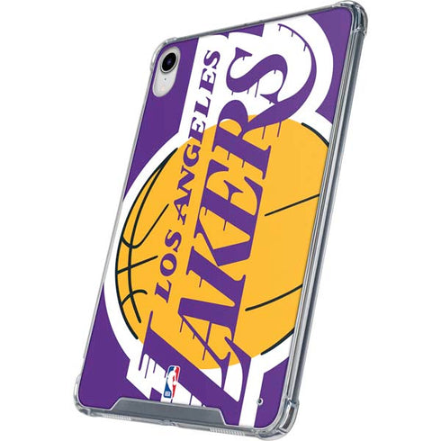 NBA Los Angeles Lakers Large Logo iPad 11th Gen (2025) Clear Case