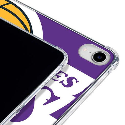 NBA Los Angeles Lakers Large Logo iPad 11th Gen (2025) Clear Case