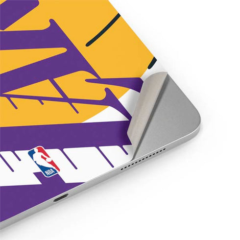 NBA Los Angeles Lakers Large Logo iPad Pro 13in M4 (2024) Skin