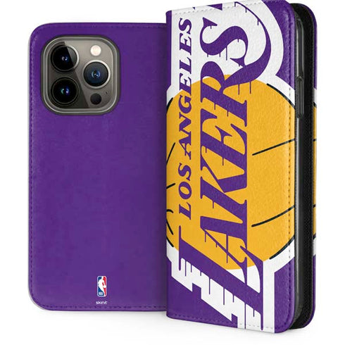 NBA Los Angeles Lakers Large Logo iPhone Cases