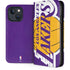 NBA Los Angeles Lakers Large Logo iPhone 15 Folio Case