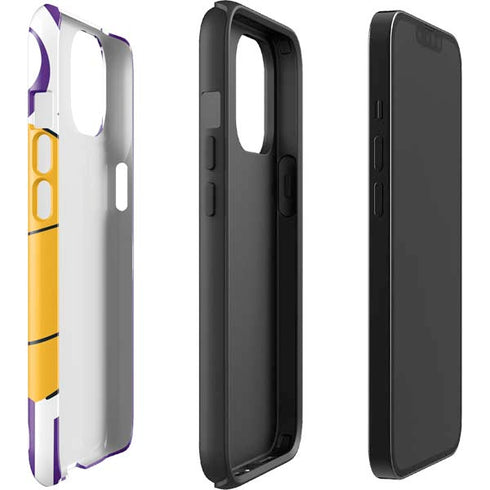 NBA Los Angeles Lakers Large Logo iPhone 15 Impact Case