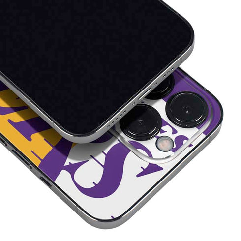 NBA Los Angeles Lakers Large Logo iPhone 15 Pro Max Skin