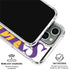 NBA Los Angeles Lakers Large Logo iPhone 16 Pro Clear Case