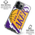 NBA Los Angeles Lakers Large Logo iPhone 16 Pro Clear Case