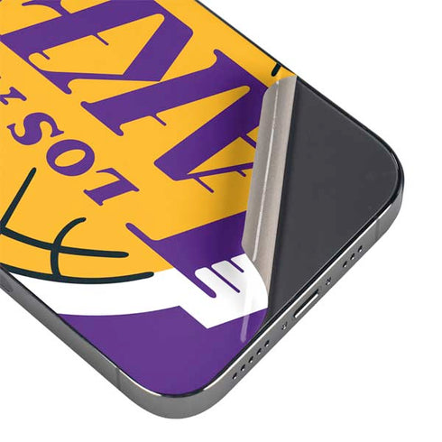 NBA Los Angeles Lakers Large Logo iPhone 16 Pro Max Skin