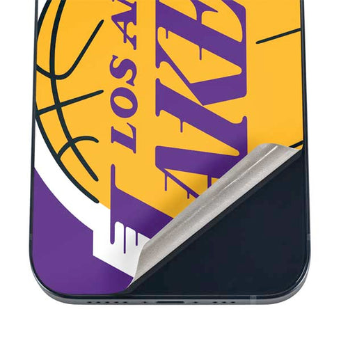 NBA Los Angeles Lakers Large Logo iPhone 16 Skin