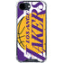 NBA Los Angeles Lakers Large Logo iPhone 16e Clear Case
