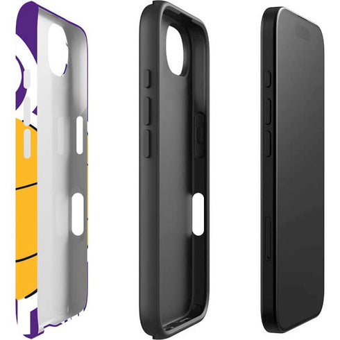 NBA Los Angeles Lakers Large Logo iPhone 16e Impact Case