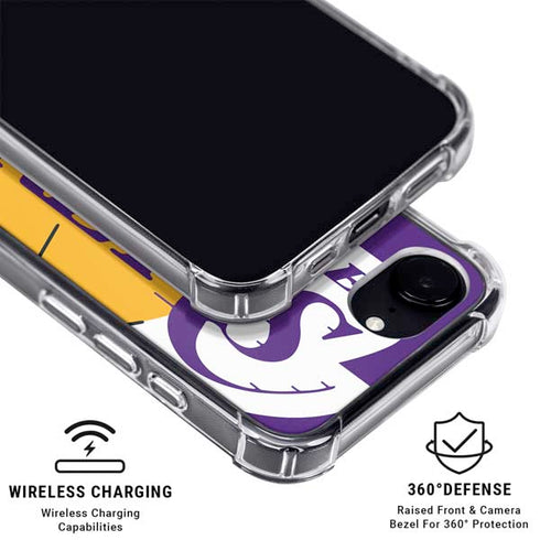 NBA Los Angeles Lakers Large Logo iPhone 16e MagSafe Case