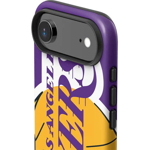 NBA Los Angeles Lakers Large Logo iPhone 17 Air Impact Case